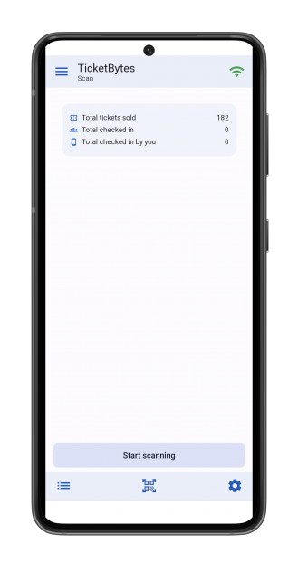 TicketBytes status